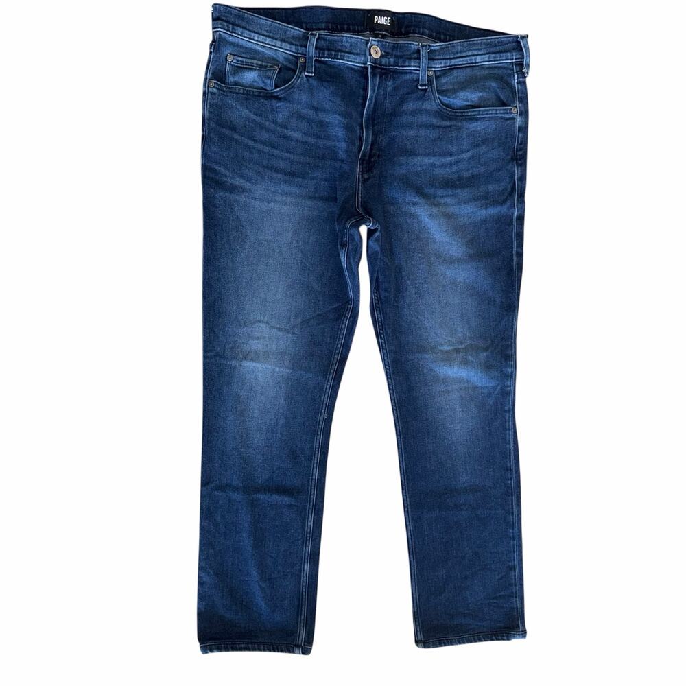Paige Lennox‎ Jeans 38x28 Slim Straight Premium Stretch Denim Blue